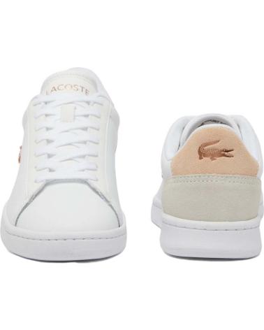 Woman Trainers LACOSTE ZAPATILLAS CARNABY SET PARA MUJER EN COLOR BLANCO