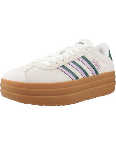 ADIDAS ZAPATILLAS VL COURT BOLD JI1788 - PLATAFORMA BLANCO BLANCO