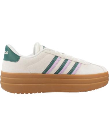 ADIDAS ZAPATILLAS VL COURT BOLD JI1788 - PLATAFORMA BLANCO BLANCO