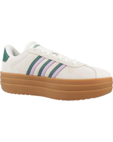 ADIDAS ZAPATILLAS VL COURT BOLD JI1788 - PLATAFORMA BLANCO BLANCO
