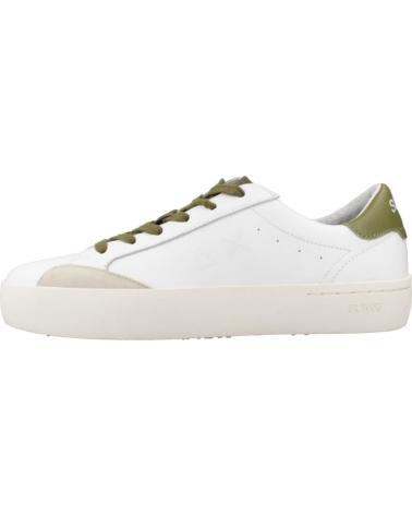 Sportivo per Uomo SUN68 ZAPATILLAS HOMBRE MODELO STREET LEATHER COLOR BLANCO BIANCO