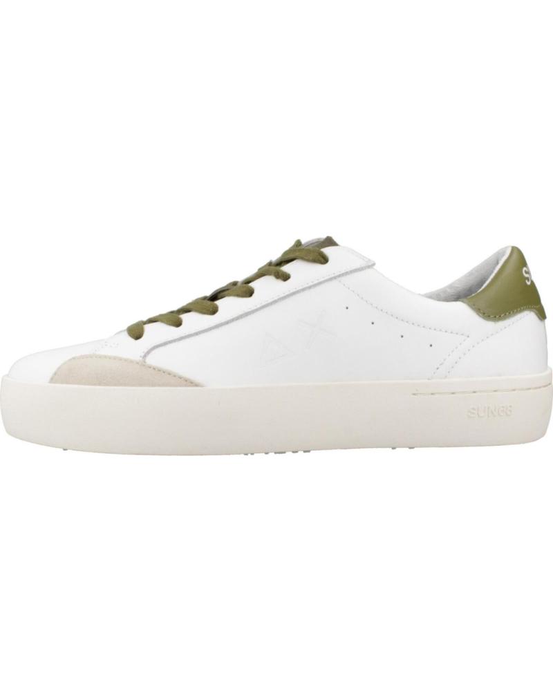 Sportivo per Uomo SUN68 ZAPATILLAS HOMBRE MODELO STREET LEATHER COLOR BLANCO BIANCO