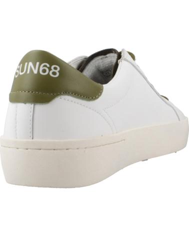 Sportivo per Uomo SUN68 ZAPATILLAS HOMBRE MODELO STREET LEATHER COLOR BLANCO BIANCO