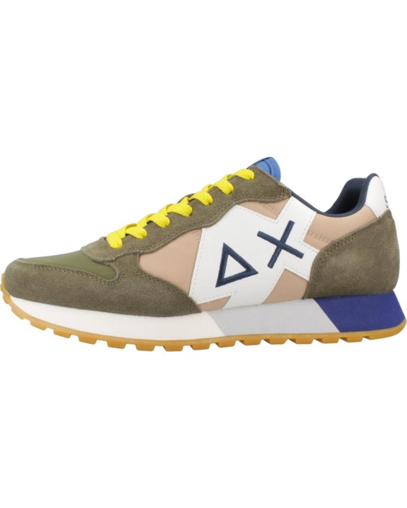 Sneaker-De-Hombre-SUN68-ZAPATILLAS-HOMBRE-MODELO-JAKI-BICOLOR-COLOR-VERDE-S1916-MILT