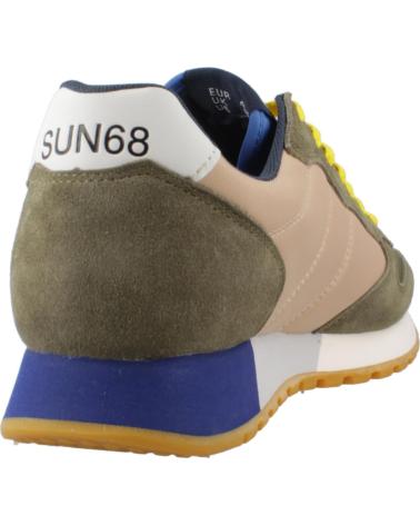 Sneaker-De-Hombre-SUN68-ZAPATILLAS-HOMBRE-MODELO-JAKI-BICOLOR-COLOR-VERDE-S1916-MILT