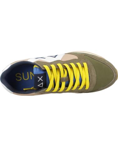 Sneaker-De-Hombre-SUN68-ZAPATILLAS-HOMBRE-MODELO-JAKI-BICOLOR-COLOR-VERDE-S1916-MILT