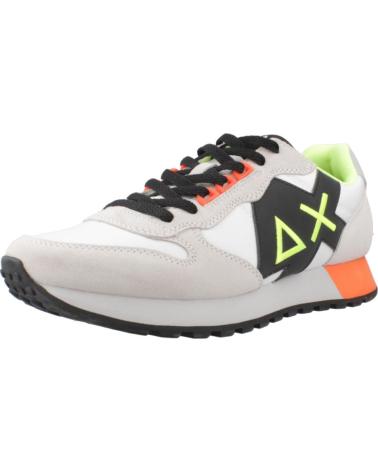 Sneaker für Herren SUN68 ZAPATILLAS HOMBRE MODELO JAKI FLUO COLOR BLANCO S01 BIANCO