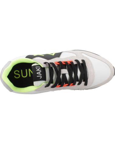 Sneaker für Herren SUN68 ZAPATILLAS HOMBRE MODELO JAKI FLUO COLOR BLANCO S01 BIANCO