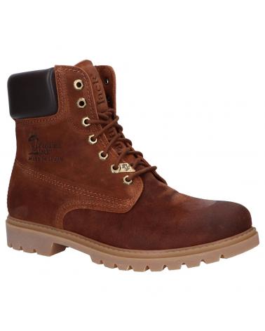 Bottines pour Homme PANAMA JACK PANAMA 03 WOOL C11 VELOUR GRASS CUERO - BARK