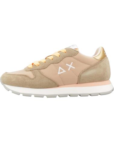 SUN68 ZAPATILLAS MUJER MODELO ALLY SOLID NYLON COLOR BEIS S6 BEIGE