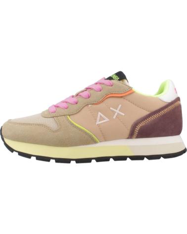Sportivo per Donna SUN68 ZAPATILLAS MUJER MODELO ALLY COLOR EXPLOSION COLOR BEIS S16 S16 BEIGE