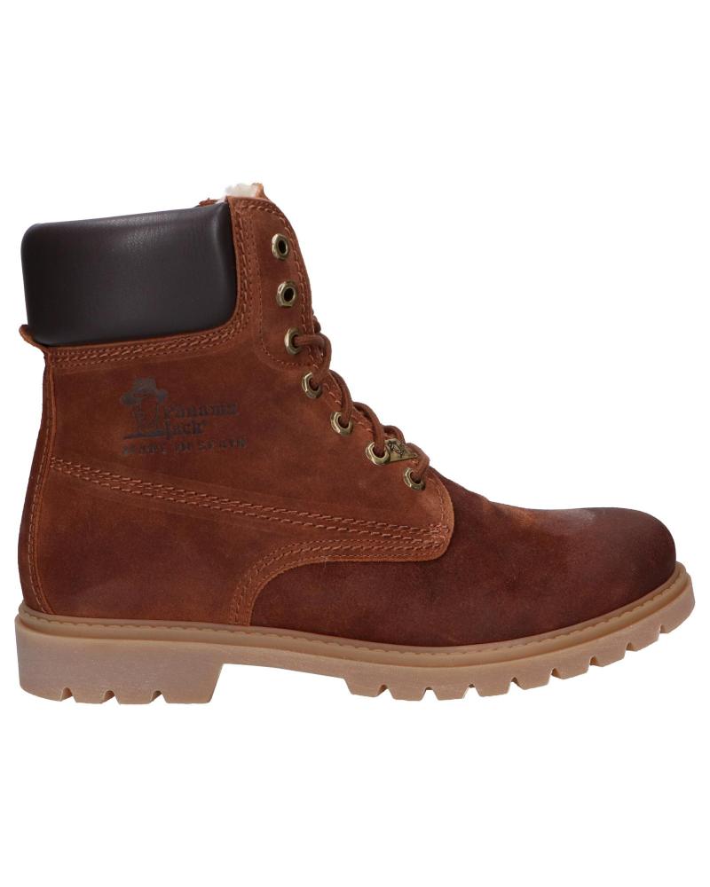 Bottines pour Homme PANAMA JACK PANAMA 03 WOOL C11 VELOUR GRASS CUERO - BARK