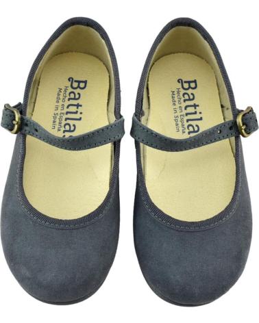 Sandalias de Niña BATILAS MERCEDITAS Y BAILARINAS GRIS
