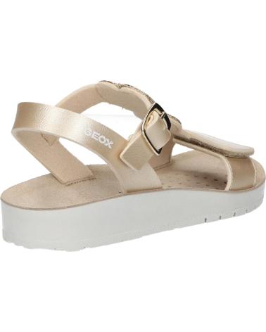 Sandálias de Mulher e Menina GEOX J35EAD 0NF2J J SANDAL COSTAREI C2012 LT GOLD ORO