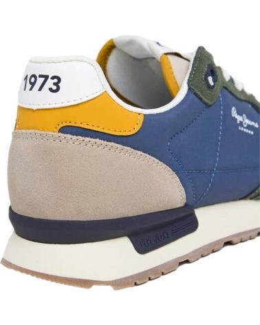 Sportschuhe für Herren PEPE JEANS ZAPATILLAS BRIT CAMP PARA HOMBRE EN COLOR MULTICOLOR MULTICOLOR