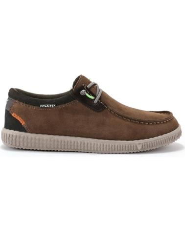 Man Trainers WALK IN PITAS ZAPATILLAS PITAS WP150 HI PARA HOMBRE EN COLOR MARRON