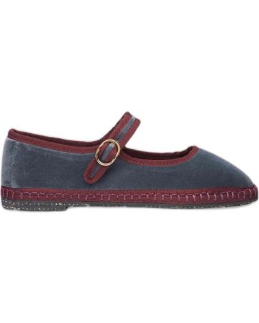 FLABELUS GEORGINA - GREY CLASSIC BALLERINAS WITH STRAP GRIS