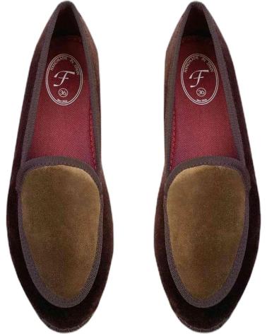 Mocassins de Mulher FLABELUS MANOLETINAS PARA MUJER EN COLOR MARRON