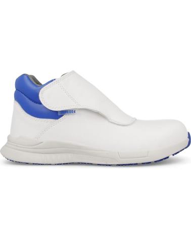 Sportif-De-Hombre-PAREDES-ZAPATOS-DE-SEGURIDAD-ANTIDESLIZANTES-DOP-BLANCO-BLANCO