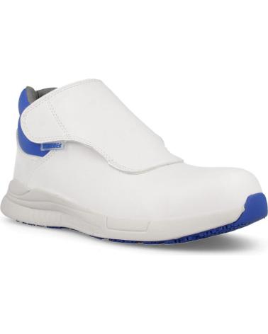 Sportif-De-Hombre-PAREDES-ZAPATOS-DE-SEGURIDAD-ANTIDESLIZANTES-DOP-BLANCO-BLANCO