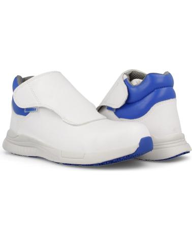Sportif-De-Hombre-PAREDES-ZAPATOS-DE-SEGURIDAD-ANTIDESLIZANTES-DOP-BLANCO-BLANCO