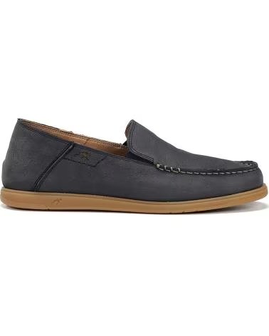 MOCASSINS FLUCHOS TRIBAL EM PELE AZUL