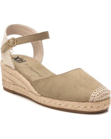 Sandales pour Femme XTI ALPARGATAS 144104 KAKI DE VERDE