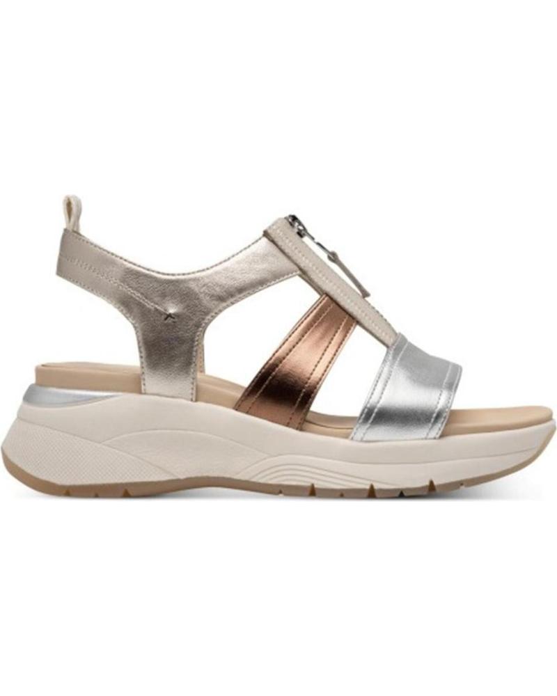 Sandals-De-Mujer-TAMARIS-88722-PIEL-METALIZAD-PLATINO