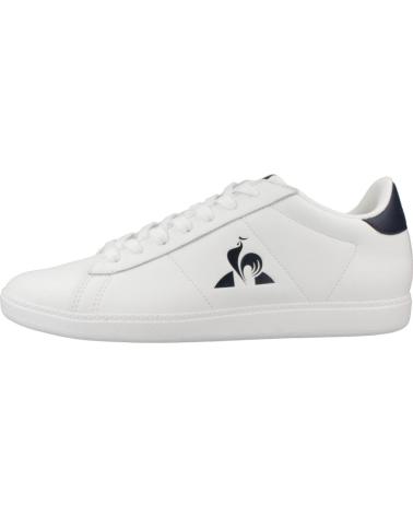 Tênis-casuais-para-homens-LE-COQ-SPORTIF-ZAPATILLAS-COURTSET-PARA-HOMBRE-EN-COLOR-BLANCO