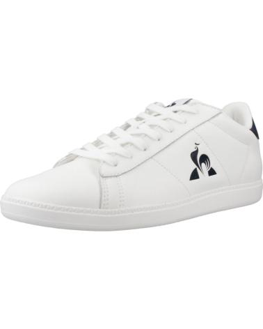 Tênis-casuais-para-homens-LE-COQ-SPORTIF-ZAPATILLAS-COURTSET-PARA-HOMBRE-EN-COLOR-BLANCO