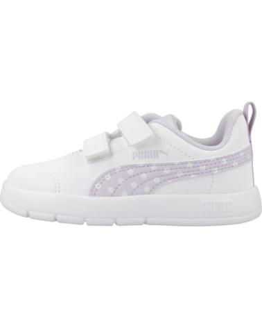 Sapatilhas-De-Niña-PUMA-ZAPATILLAS-NINA-MODELO-COURTFLEX-V3-DOTTY-V-INF-COLOR-BLANCO-WHITE