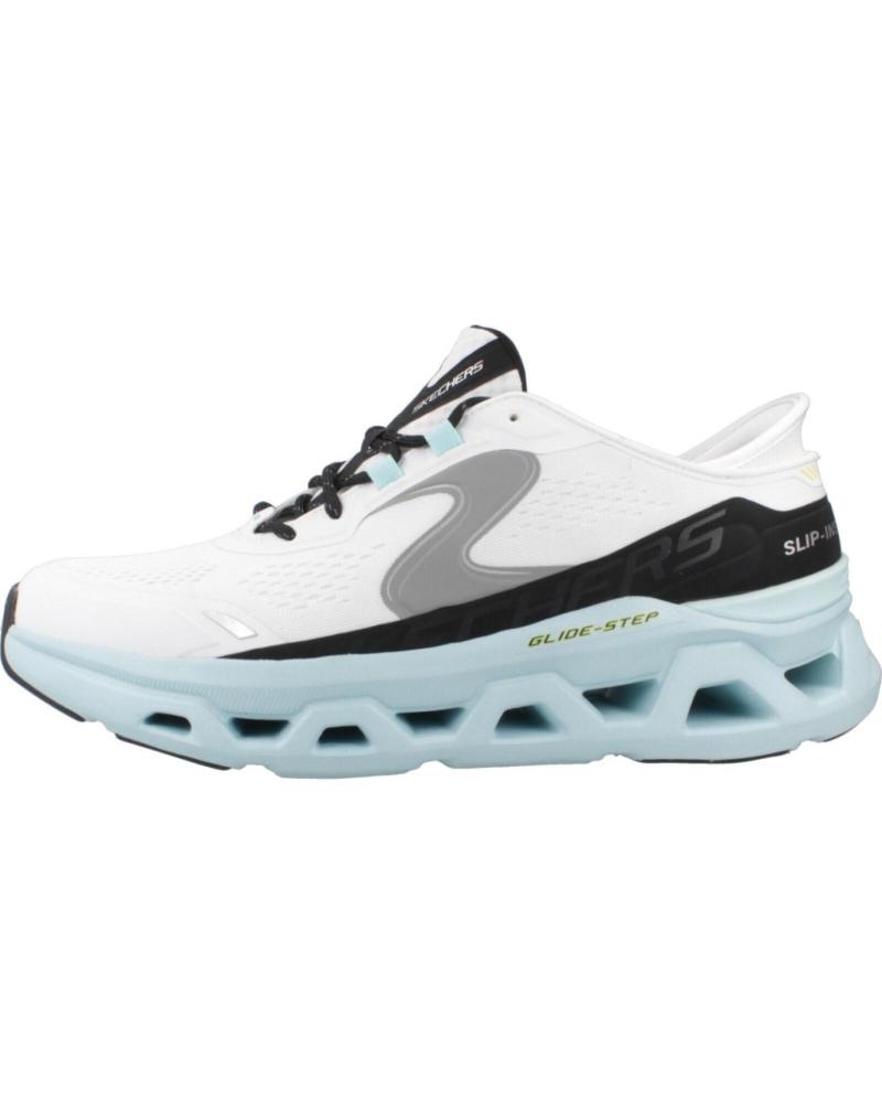 SKECHERS SLIP-INS WBL - ZAPATILLAS BLANCAS WBL