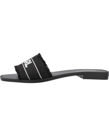 Sandalen für Damen KARL LAGERFELD SANDALIAS MUJER MODELO SKOOT II BORDER SLIDE COLOR NEGRO 900 900 BLACK