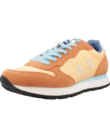 Sneaker-De-Hombre-SUN68-ZAPATILLAS-HOMBRE-MODELO-TOM-SOLID-COLOR-NARANJA-S33-CAROTA