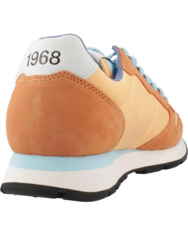 Sneaker-De-Hombre-SUN68-ZAPATILLAS-HOMBRE-MODELO-TOM-SOLID-COLOR-NARANJA-S33-CAROTA
