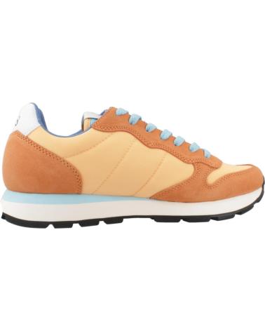 Sneaker-De-Hombre-SUN68-ZAPATILLAS-HOMBRE-MODELO-TOM-SOLID-COLOR-NARANJA-S33-CAROTA