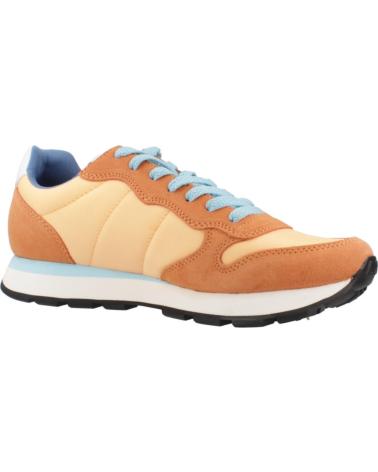 Sneaker-De-Hombre-SUN68-ZAPATILLAS-HOMBRE-MODELO-TOM-SOLID-COLOR-NARANJA-S33-CAROTA