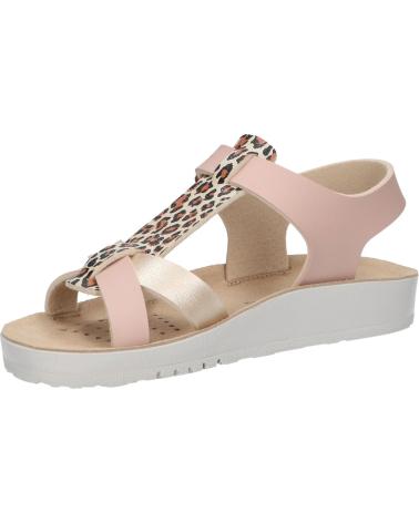 Sandalias de Mujer y Niña GEOX J45EAG 05404 J SANDAL COSTAREI C8J2U DK ROSE-PLATINUM