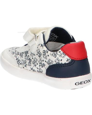 Sportif pour Garçon GEOX B021NA 01054 B GISLI C0899 WHITE-NAVY BLANCO