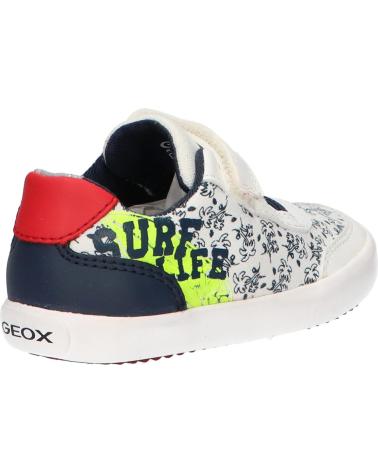 Sportif pour Garçon GEOX B021NA 01054 B GISLI C0899 WHITE-NAVY BLANCO