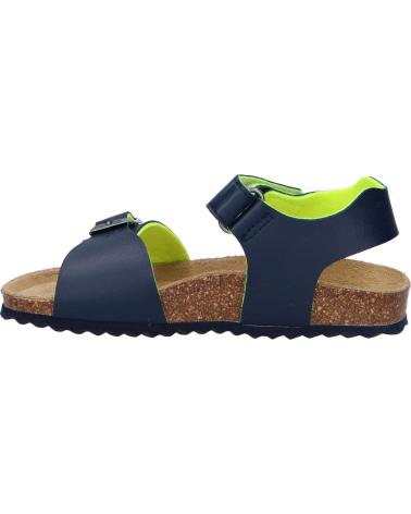 GEOX J028LB 0003W J GHITA NAVY-FLUO YELLOW C4502