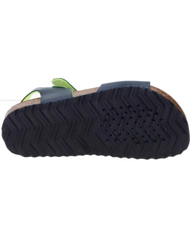 GEOX J028LB 0003W J GHITA NAVY-FLUO YELLOW C4502