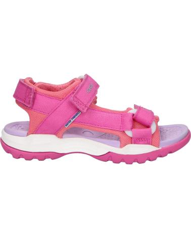 Sandálias-De-Niña-GEOX-J450WA-01411-J-BOREALIS-C8N7Q-FUCHSIA-LT-CORAL-ROSA