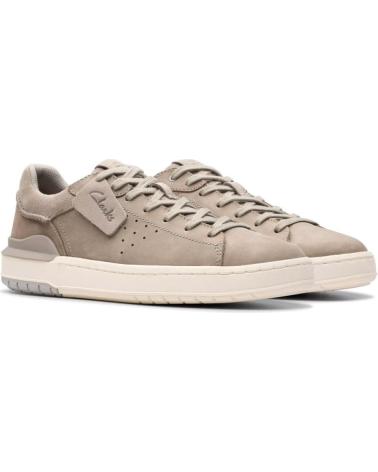 Man Trainers CLARKS ZAPATOS DE SPORT COURTLITE 2 RUN HOMBRE GRIS