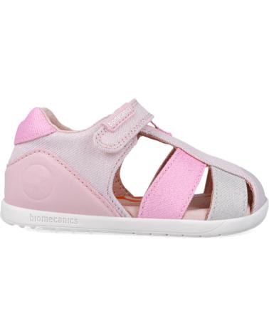 Sandalen für Mädchen BIOMECANICS SANDALIA PARA NINA 252192 METALIZADA ROSAB032