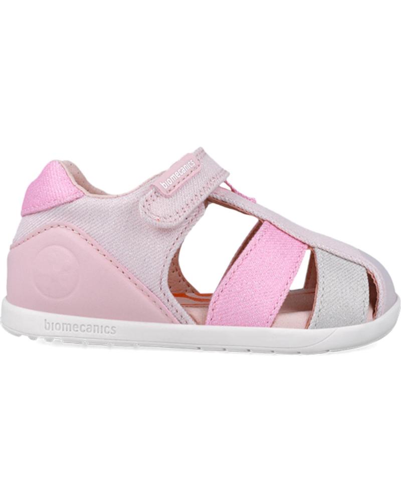 girl Sandals BIOMECANICS SANDALIA PARA NINA 252192 METALIZADA ROSAB032
