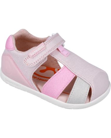 girl Sandals BIOMECANICS SANDALIA PARA NINA 252192 METALIZADA ROSAB032