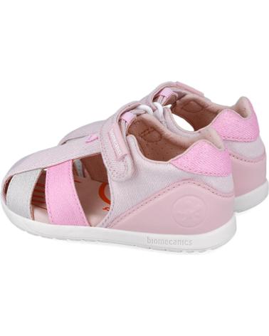 girl Sandals BIOMECANICS SANDALIA PARA NINA 252192 METALIZADA ROSAB032