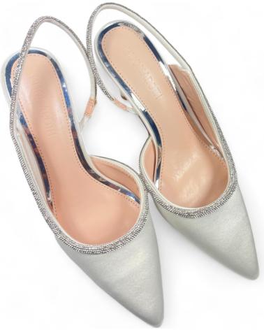 Zapatos de tacón per Donna TIMBOS TACON DESTALONADO DE NOVIA 131222 BLANCO