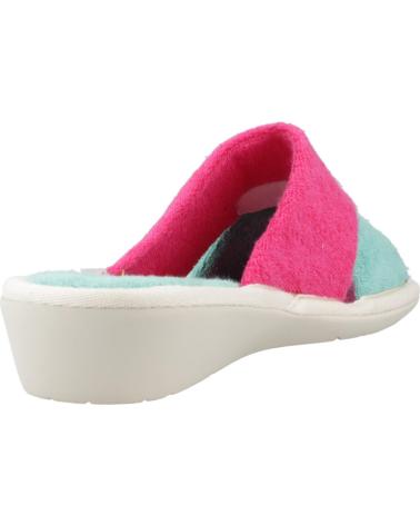 Pantofole per Donna NORDIKAS ZAPATILLAS HOGAR MUJER MODELO TOP LINE COLOR VERDE VERDE VERDE